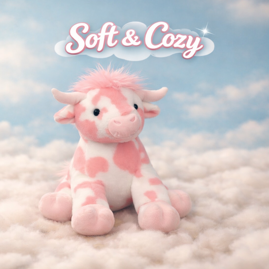 SnugglePals- Pink Highland Plushies